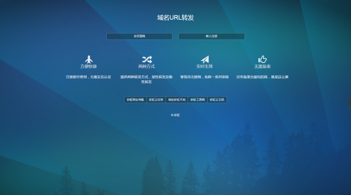 PHP域名url转发源码支持隐性转发-创客资源网