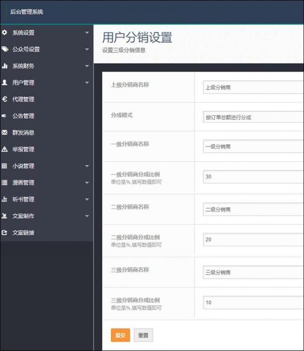 最新修复聚合小说漫画动漫听书分销系统源码-创客资源网