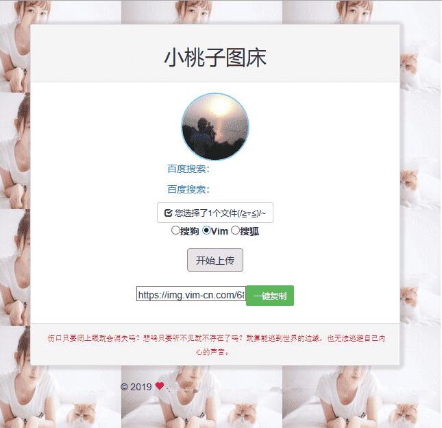 聚合图床程序源码 支持搜狗搜狐Vim图-创客资源网