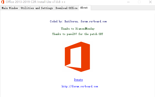 2020 Office部署工具—-Office 2013-2019 C2R Install 7.0.8 正式版+单文件版-创客资源网