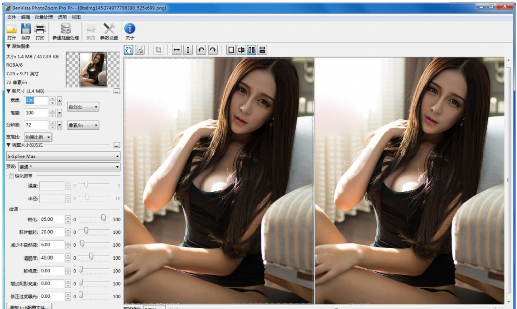 PhotoZoom破解专业版-图像无损放大工具-创客资源网