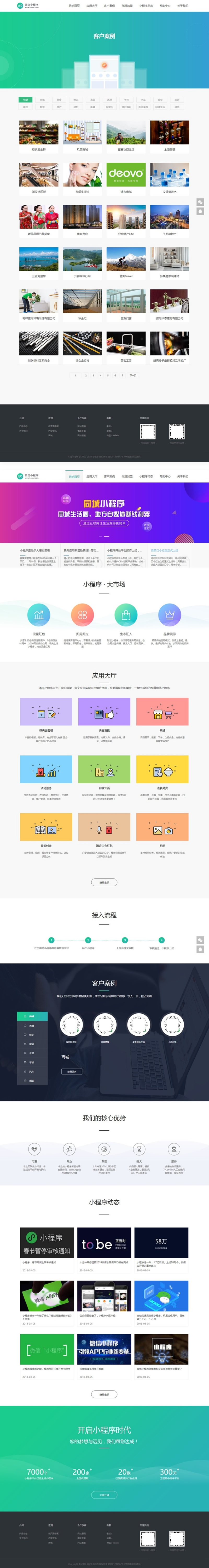 微信小程序开发代理展示销售网站源码（手机同步）产品介绍-创客资源网