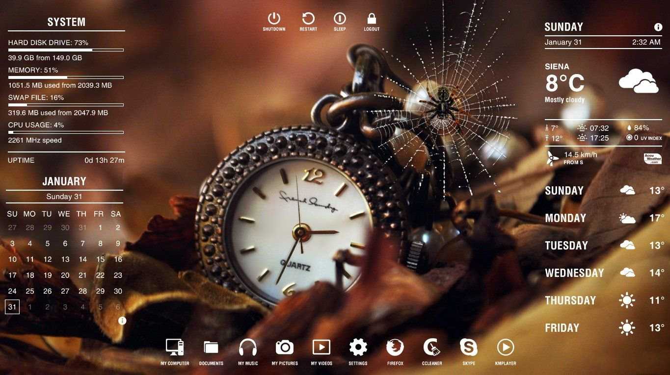 超级桌面工具Xwidget v1.9.22-创客资源网